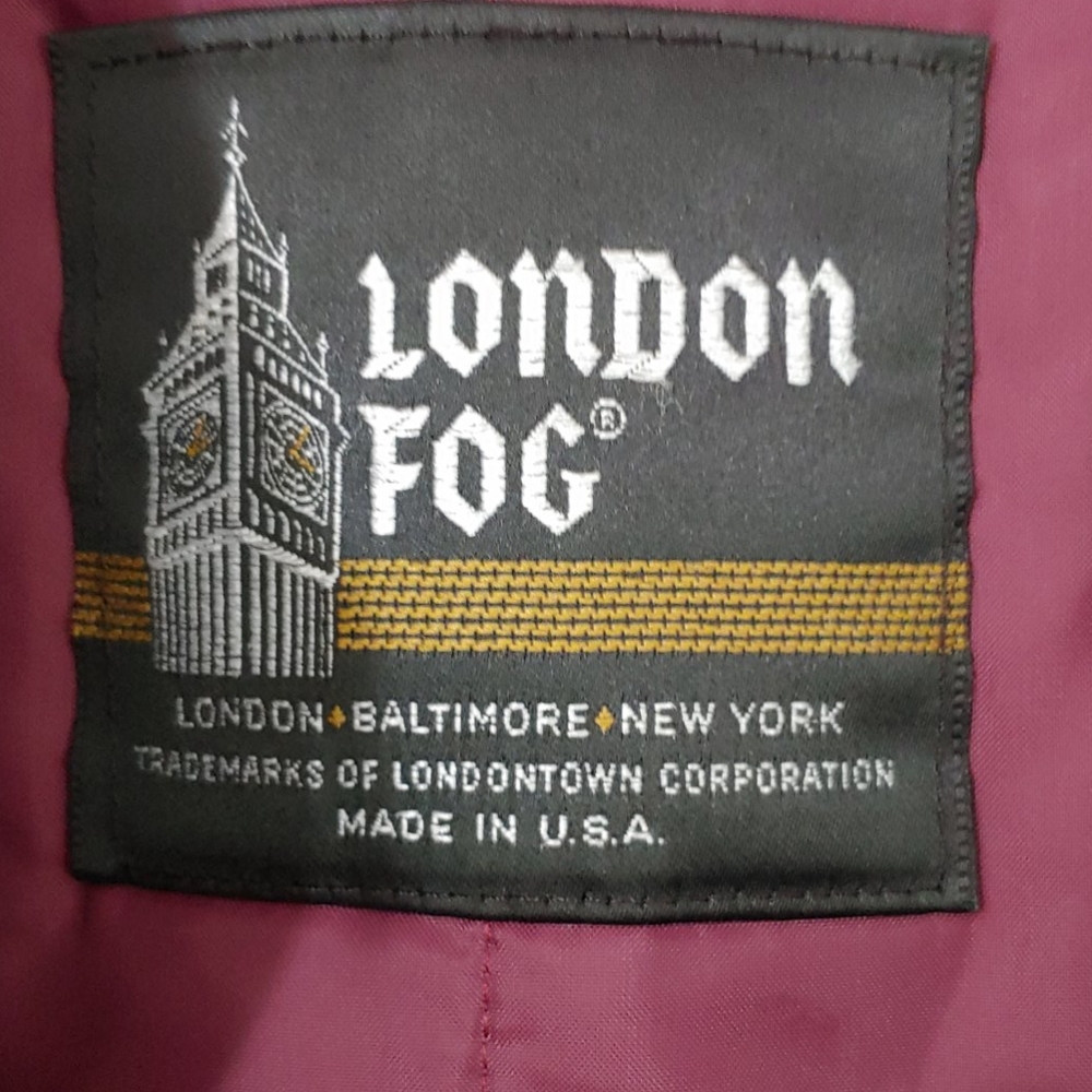 London Fog Ladies Size 4 Petite Trench Coat - Picture 3 of 7